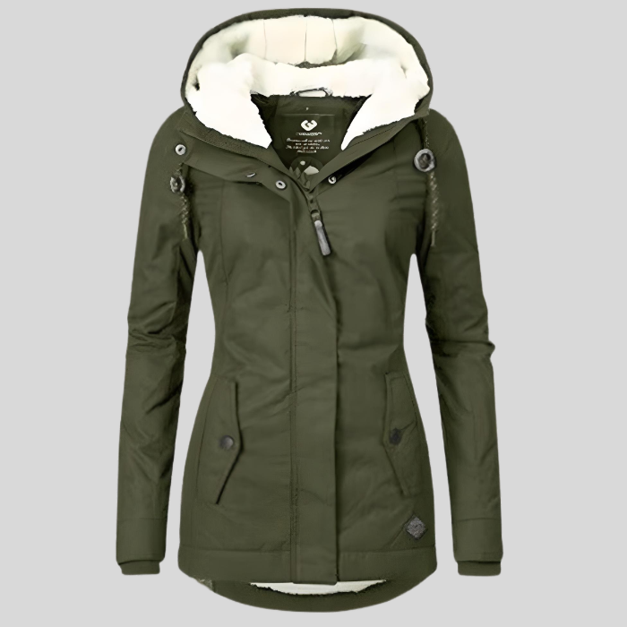 Manteau Imperméable Hélène Femme - Vert Militaire