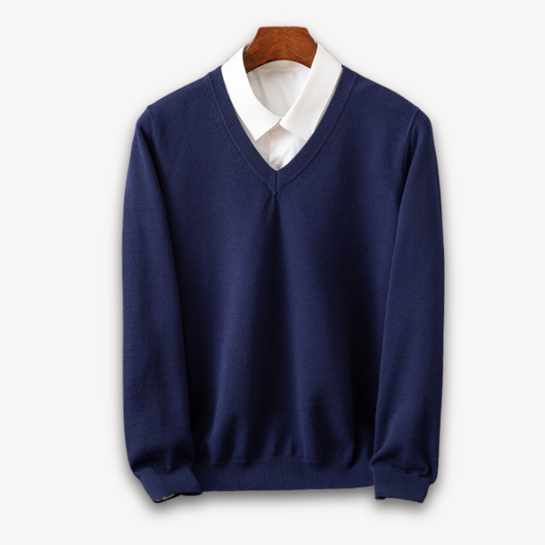 Pull en Cachemire Théo Homme | Doux, Chaud et Raffiné 6
