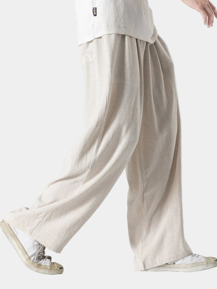 Pantalon Ample Noir Hugo | Taille Élastique & Cordon de Serrage 6