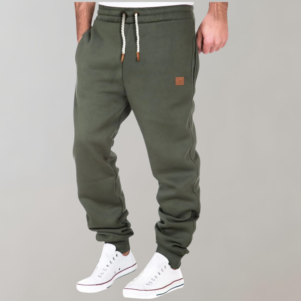 Pantalon de Jogging Hoder Homme | Coupe Baggy Confortable en Coton 3