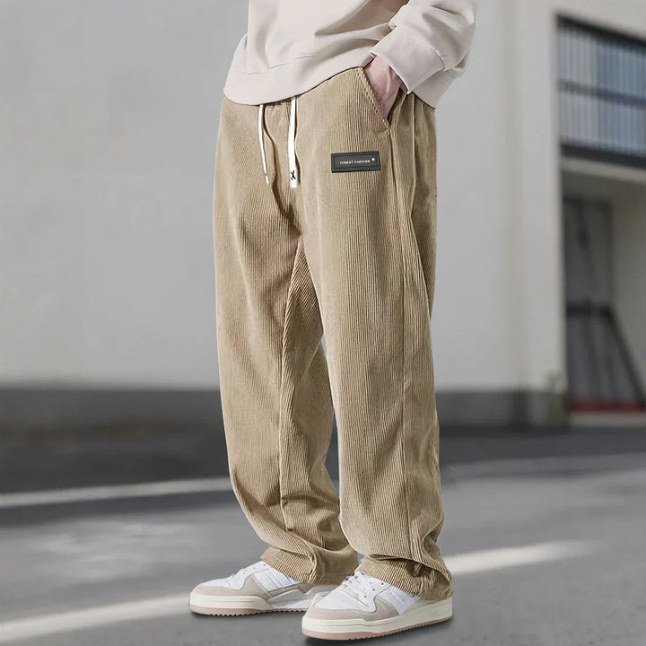 Pantalon en velours côtelé Laurent | Confort doux et ajustement parfait 0