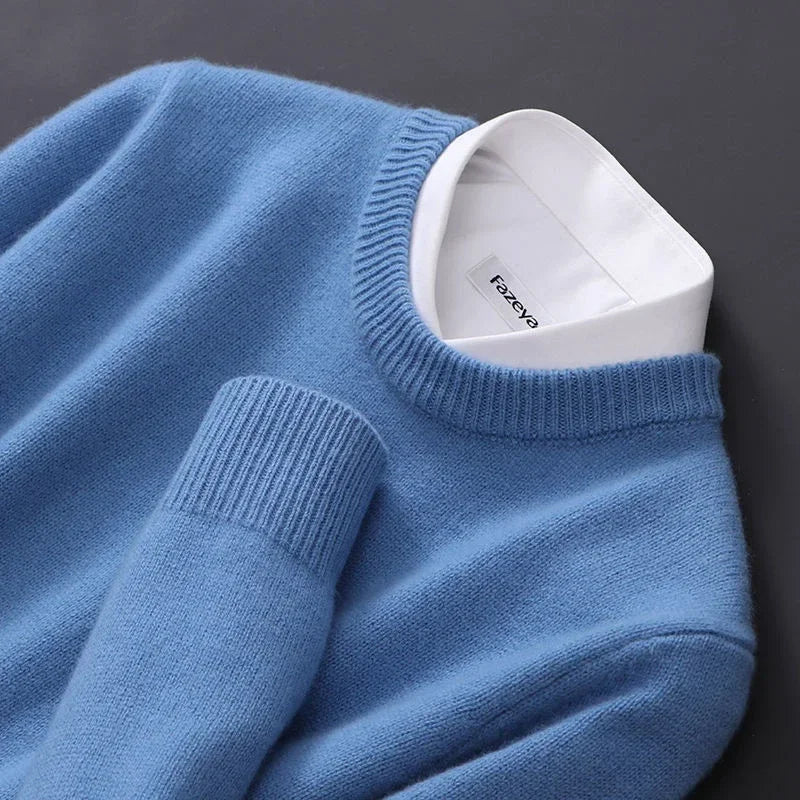 Pull en cachemire Laurent | Confort et coupe classique pour homme 6