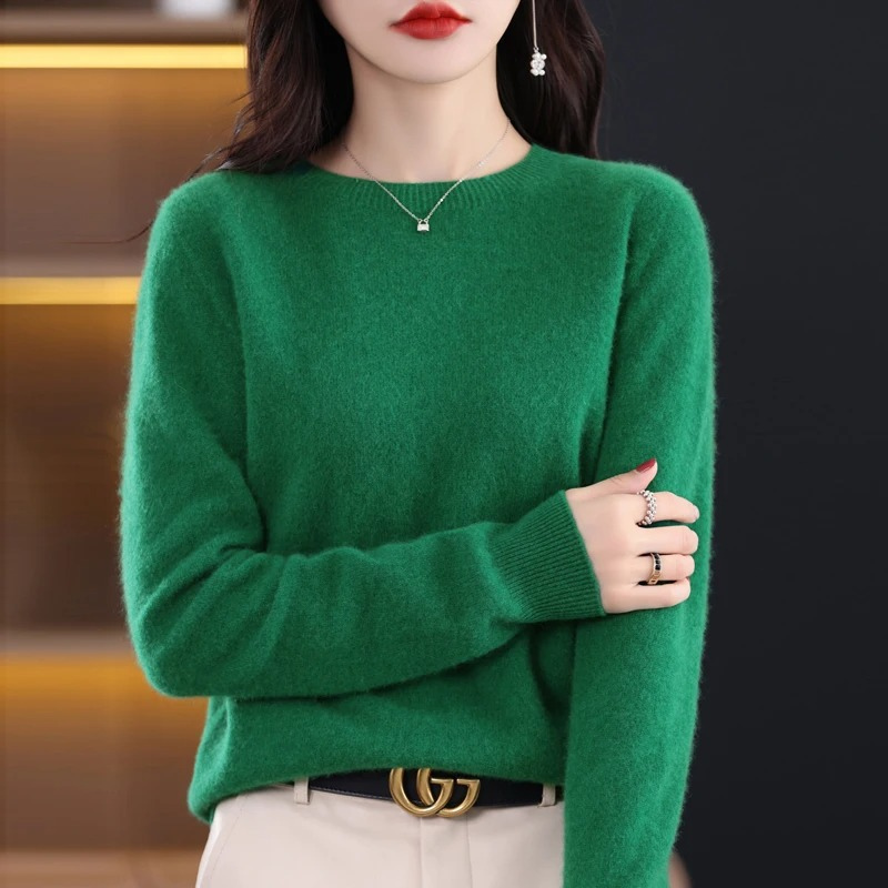 Pull en cachemire Liora | Col rond, élégant et doux pour femme 1