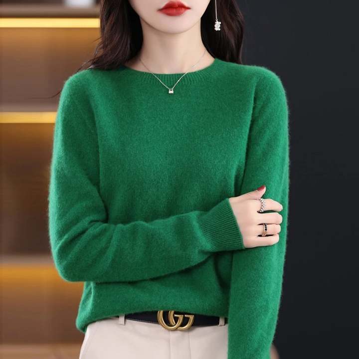 Pull en cachemire Liora | Col rond, élégant et doux pour femme 1