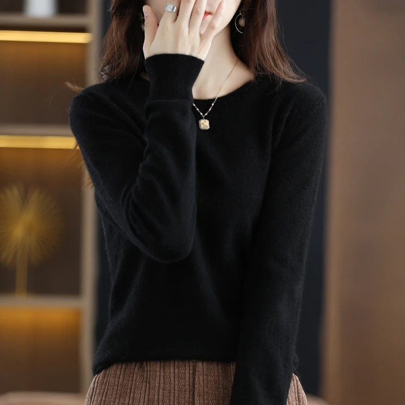 Pull en cachemire Liora | Col rond, élégant et doux pour femme 2