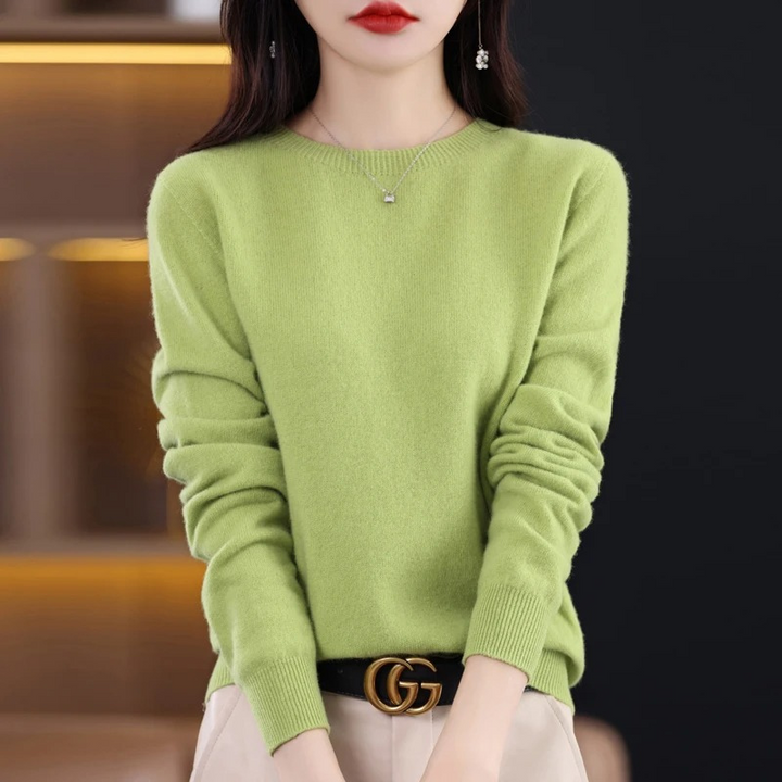 Pull en cachemire Liora | Col rond, élégant et doux pour femme 3