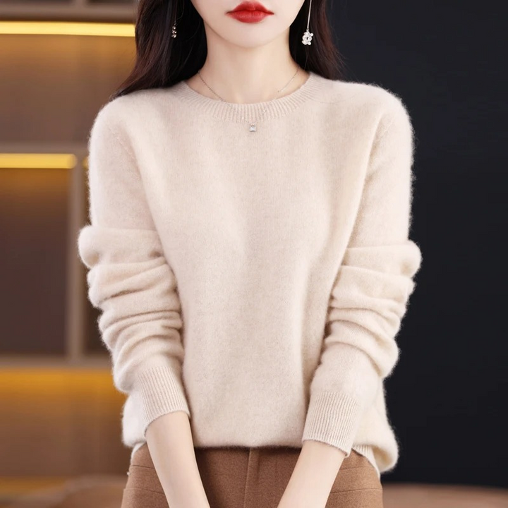 Pull en cachemire Liora | Col rond, élégant et doux pour femme 4