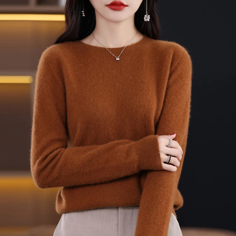 Pull en cachemire Liora | Col rond, élégant et doux pour femme 5