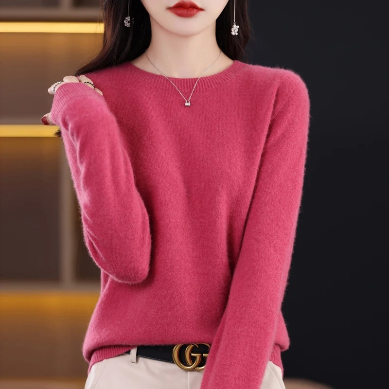 Pull en cachemire Liora | Col rond, élégant et doux pour femme 6