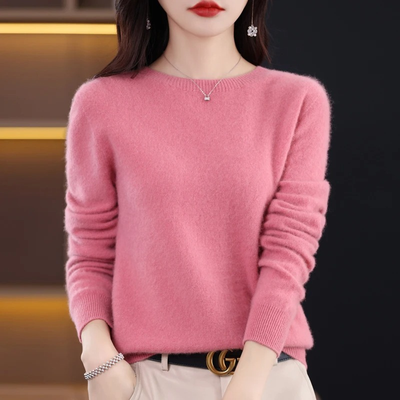 Pull en cachemire Liora | Col rond, élégant et doux pour femme 9
