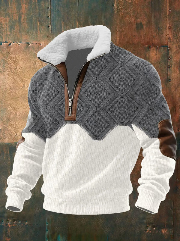Pull en polaire Laurent | Col haut, confort optimal pour homme 0