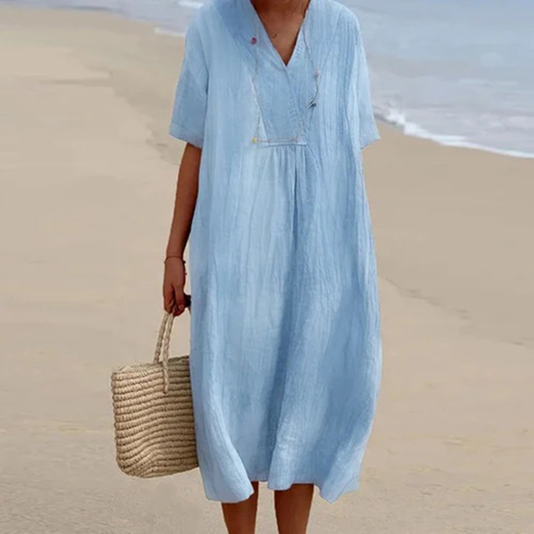 Robe Frida | Style boho fluide en tissu léger et respirant 0