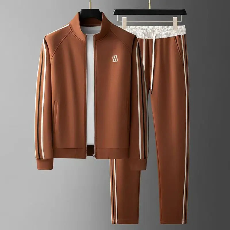 Ensemble de Survêtement Théo Homme | Veste Zippée, Col Montant 3