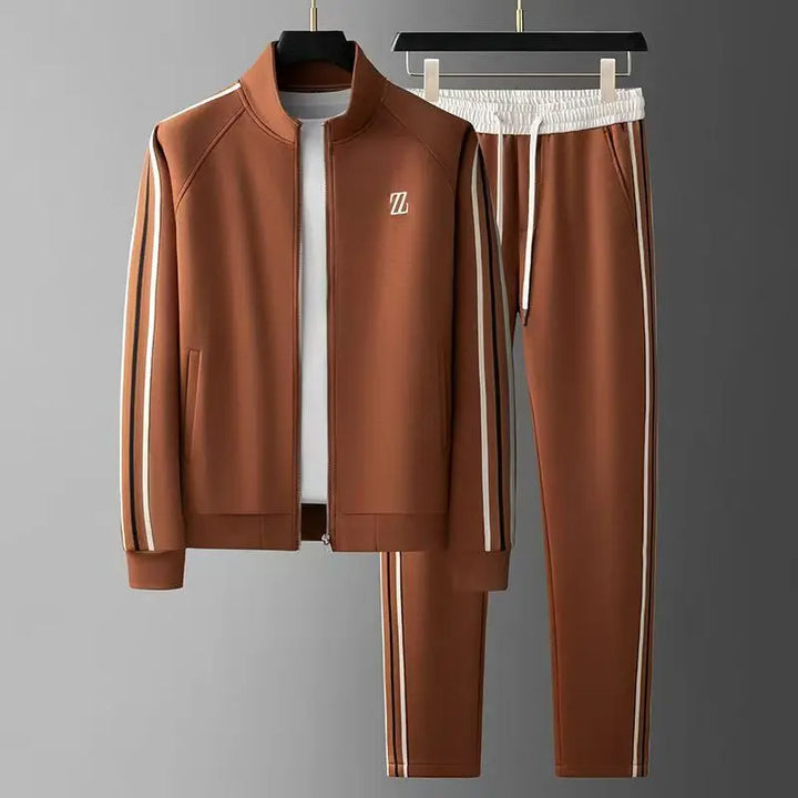 Ensemble de Survêtement Théo Homme | Veste Zippée, Col Montant 3