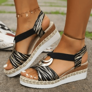 Sandales Serena | Talon Compensé Ergonomique, Confort Optimal pour Femmes 10