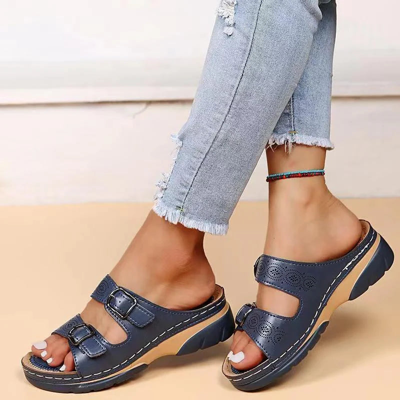 Sandales Sofia | Cuir Souple & Amorti Optimal pour Femmes 3