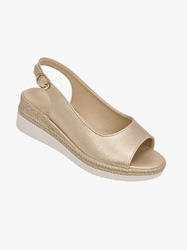 Sandales Wedge Lila | Confort Estival & Bride Arrière Souple 1