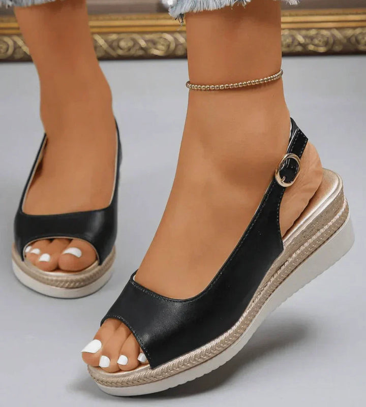 Sandales Wedge Lila | Confort Estival & Bride Arrière Souple 2