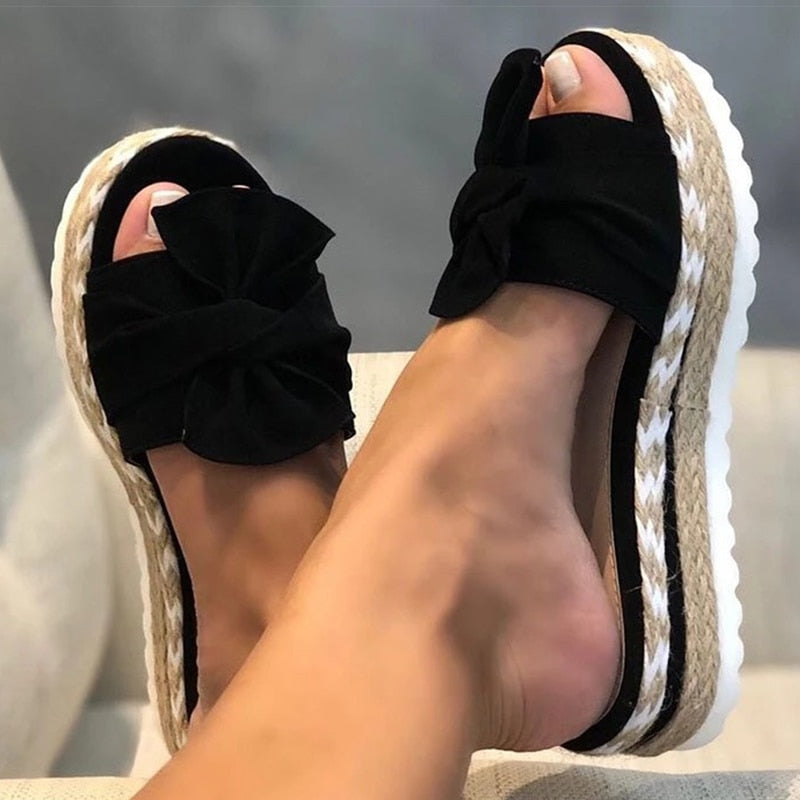 Sandales à Nœud Claudia Femme, vue produit