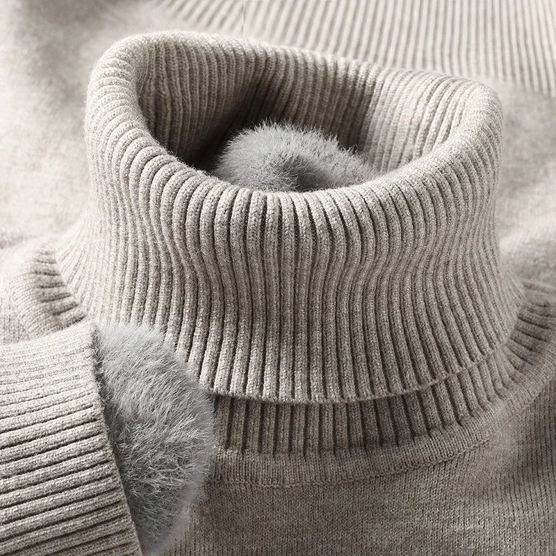 Pull Col Roulé Dolcevita Nicolas Homme | Chaud et Élégant 10
