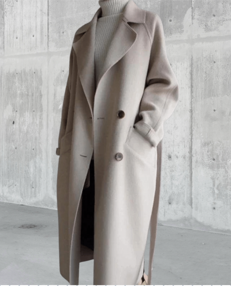 Manteau en Laine Long Isabelle, vue produit
