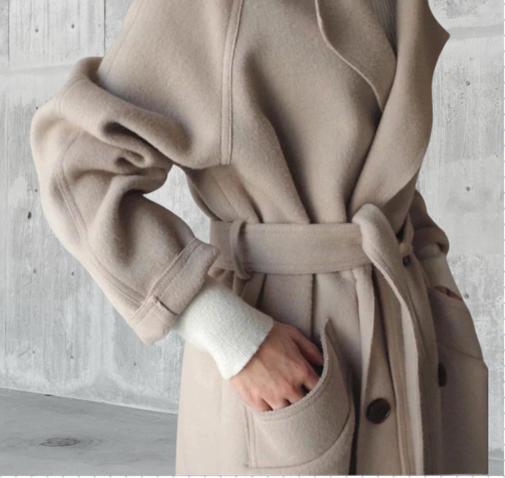 Manteau en Laine Long Isabelle, vue produit