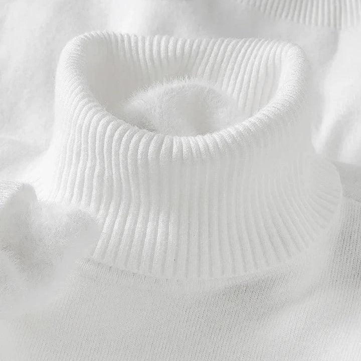 Pull Col Roulé Dolcevita Nicolas Homme | Chaud et Élégant 8