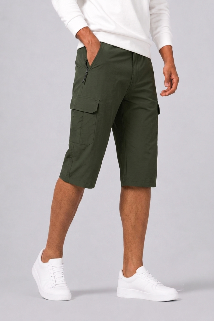 Short Cargo Celvoir Homme | Coupe Regular Fit, Grandes Poches, Longueur Courte 1