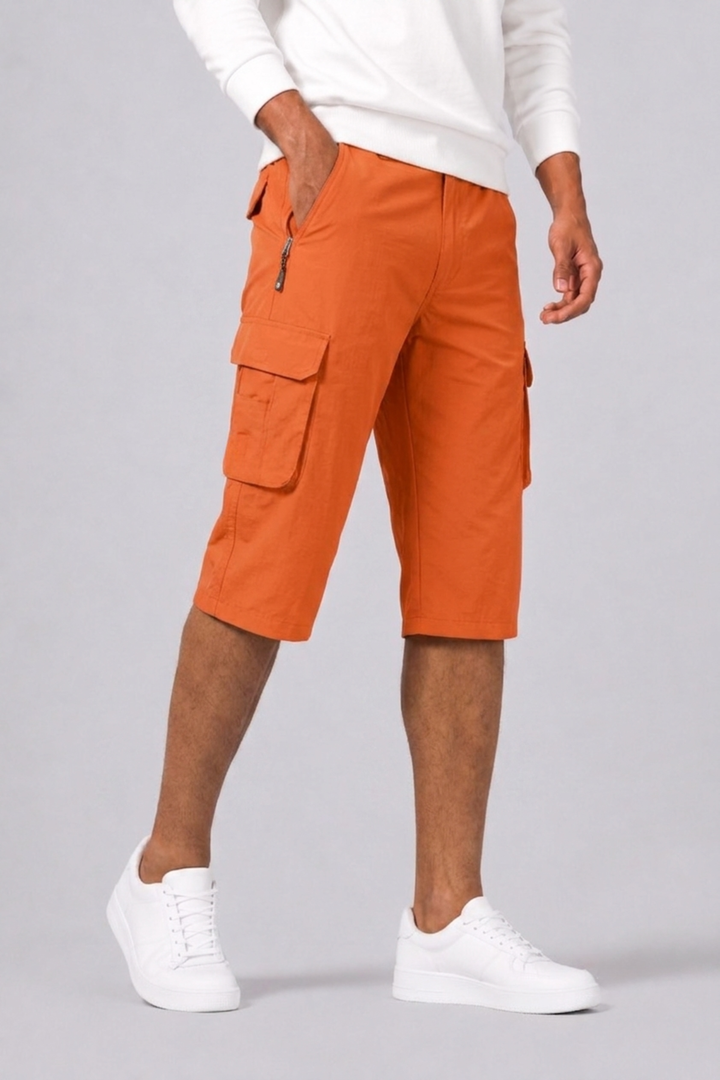 Short Cargo Celvoir Homme | Coupe Regular Fit, Grandes Poches, Longueur Courte 8