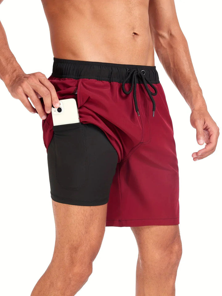 Short de bain Maxime Homme | Séchage rapide & Doublure de compression 0