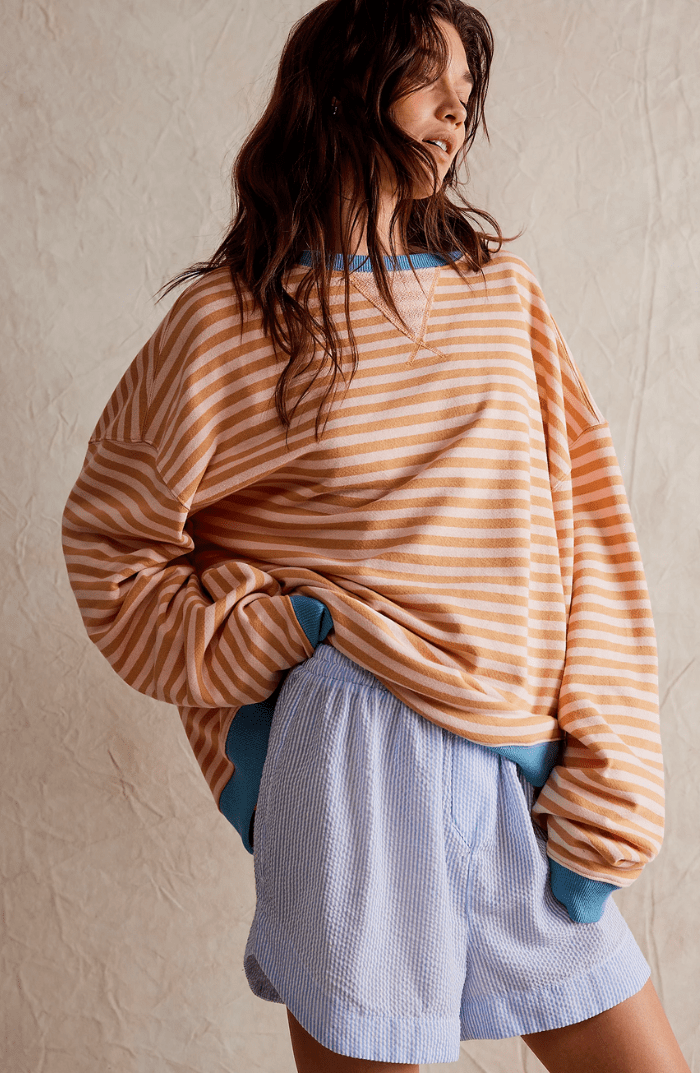Sweat Serena | Rayé, Coupe Ample & Col Rond 3
