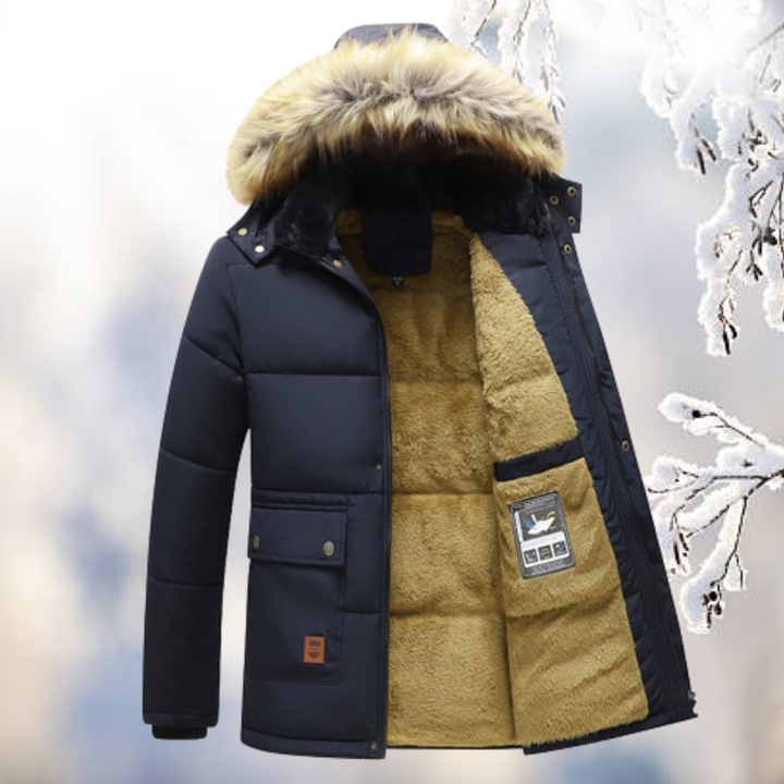 Parka Hiver Romain | Homme, Capuche Fourrée et Isolation Chaude 1