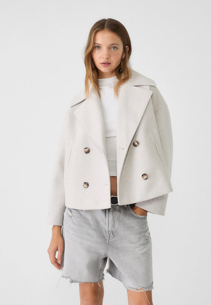 Veste Femme Viona | Coupe Ajustée & Double Boutonnage Élégant 0
