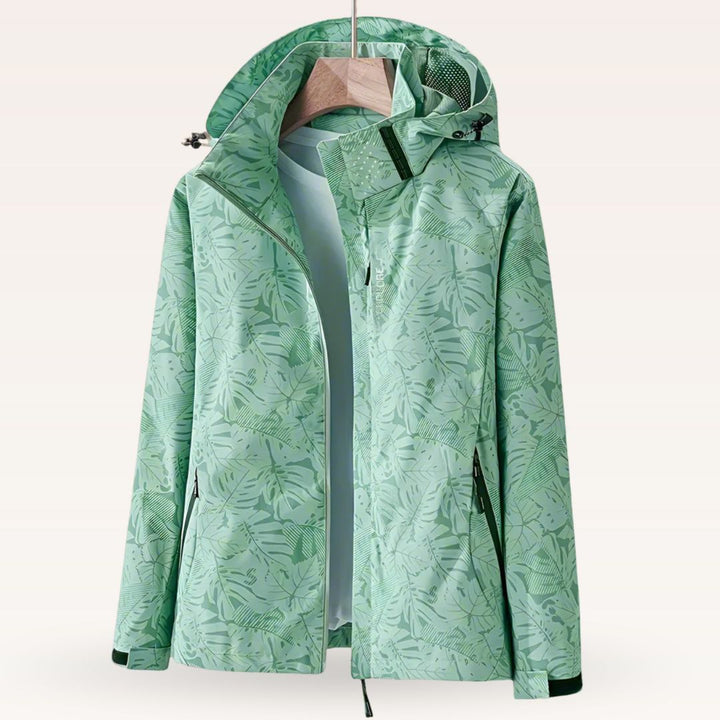 Veste d'été Moreau Lyon | Tissu léger & motif feuillage féminin 2