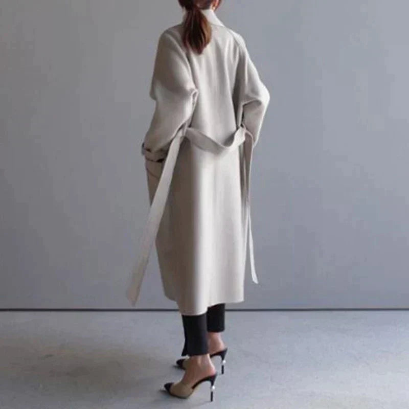 Manteau en Laine Long Isabelle, vue produit