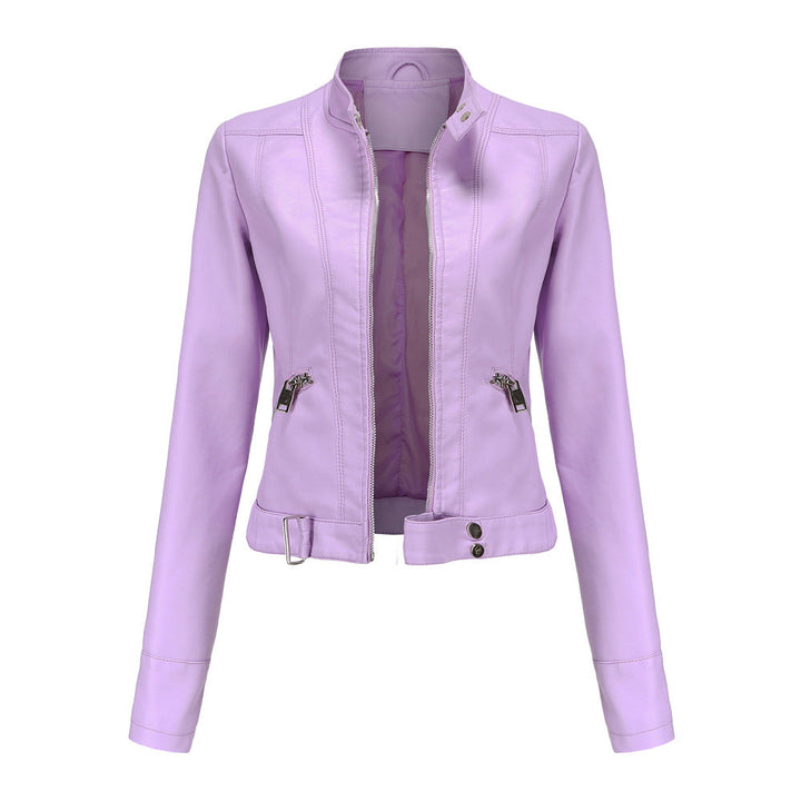 Veste Cuir Camille | Coupe Cintrée, Esprit Motard Femme 3