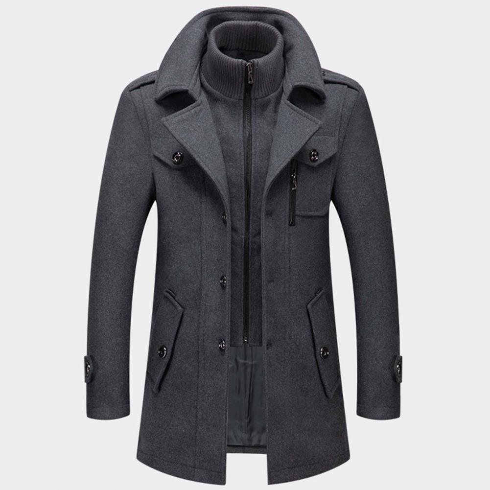 Veste d'Hiver Nicolas | Homme, Chaude, Coupe Intemporelle 1