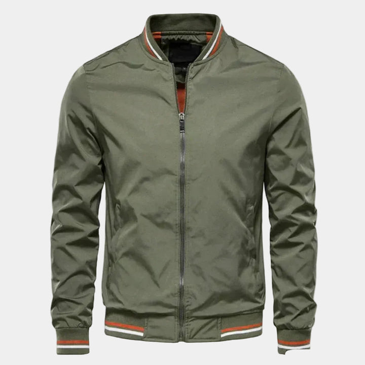 Blouson Bomber Gabriel | Homme, Col Montant Zippé 1