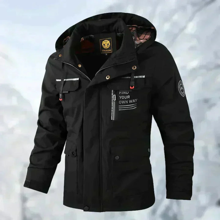 Veste d'Hiver Baptiste | Capuche Réglable et Coupe-Vent pour Homme 1