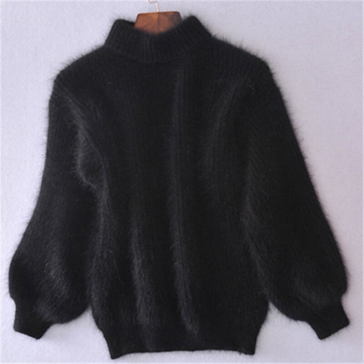 Pull Tricoté Lâche Emilie - Noir