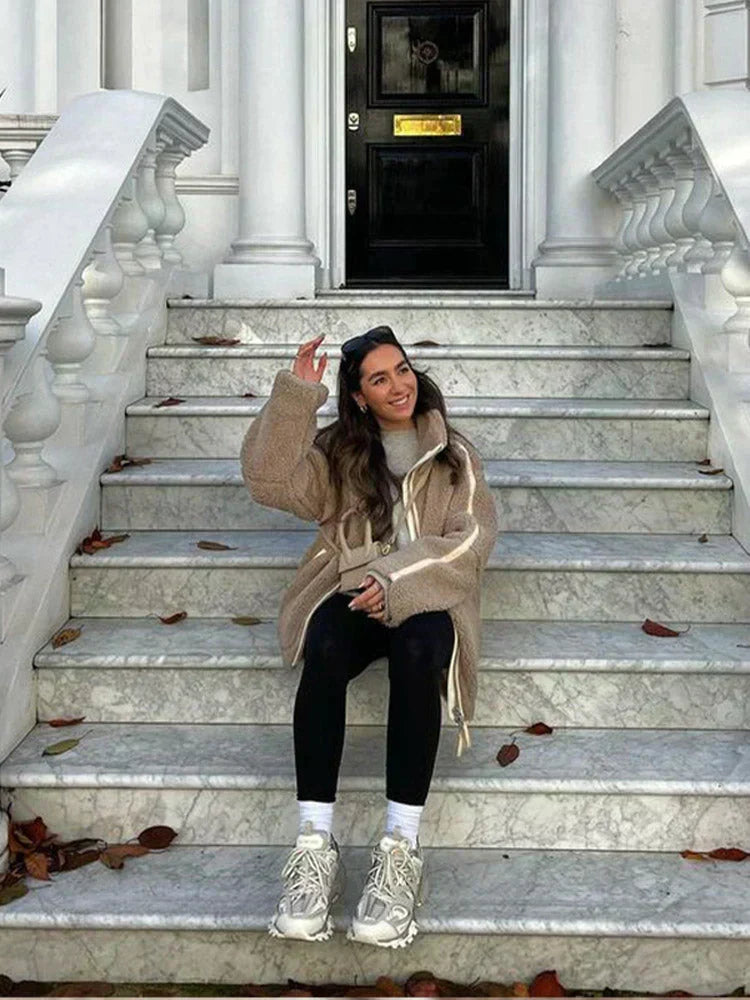 Veste Teddy Pauline Femme, vue produit
