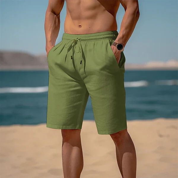 Short en Lin Paul - Vert