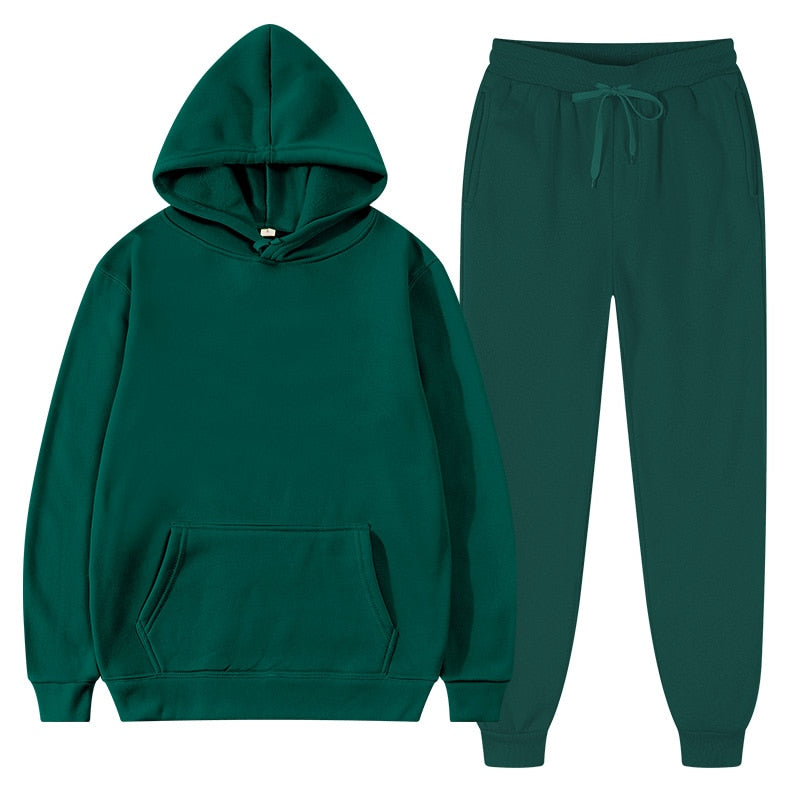 Ensemble Jogging Chloé Femme | Capuche, Poche Kangourou, Taille Élastique 9