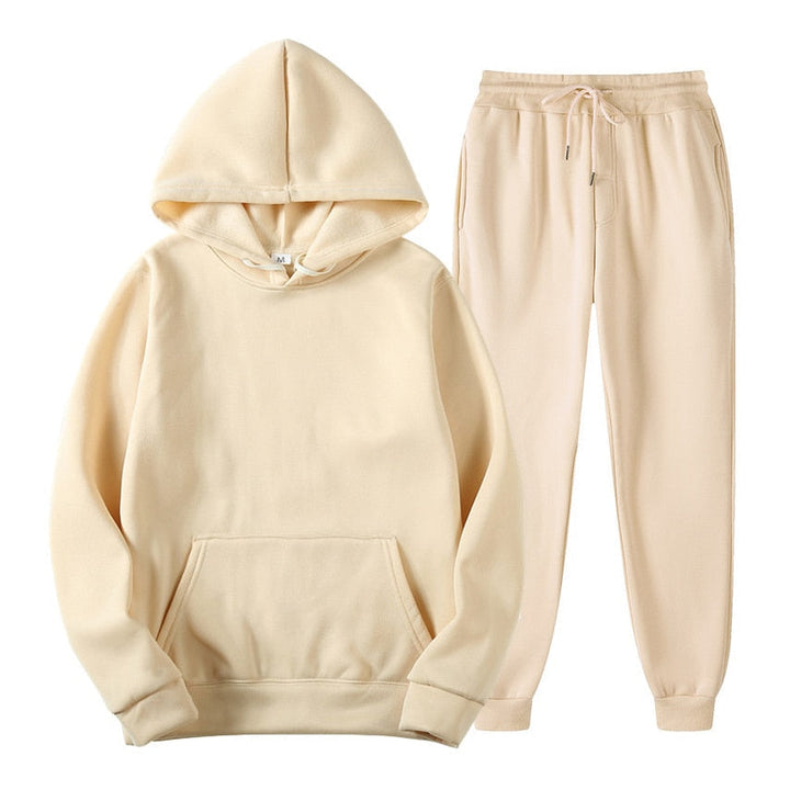 Ensemble Jogging Chloé Femme | Capuche, Poche Kangourou, Taille Élastique 4