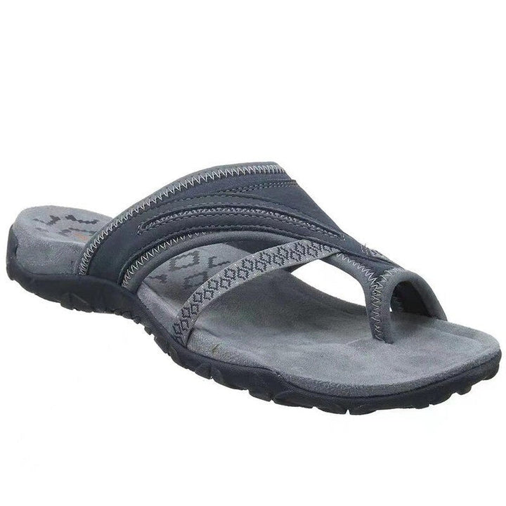 Pantoufles Orthopédiques Nora Femme - Gris