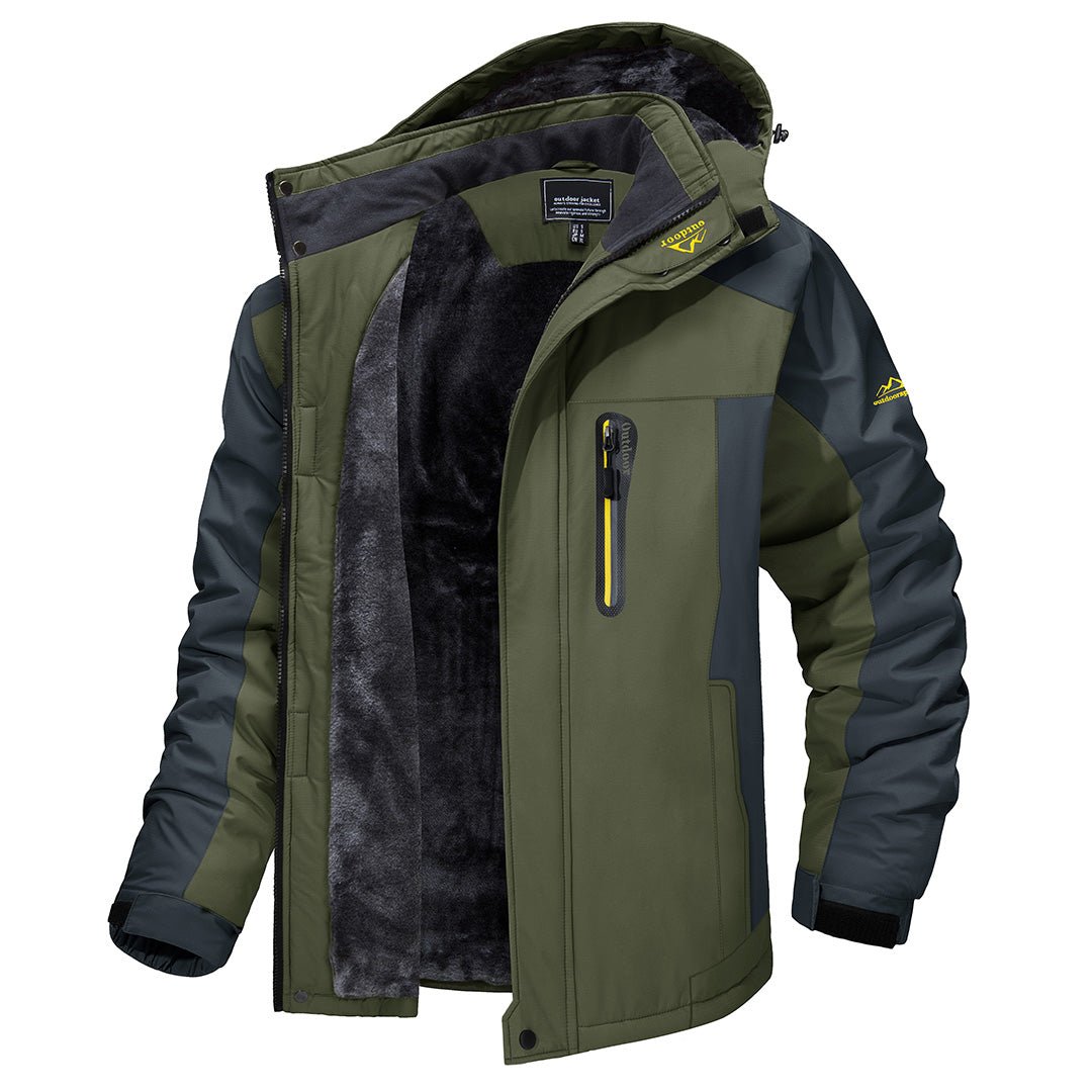 Veste Imperméable Maxime | Homme, Doublure Chaude, Coupe-Vent 0